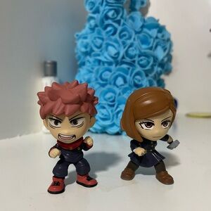 Anime Character Figurines Set
